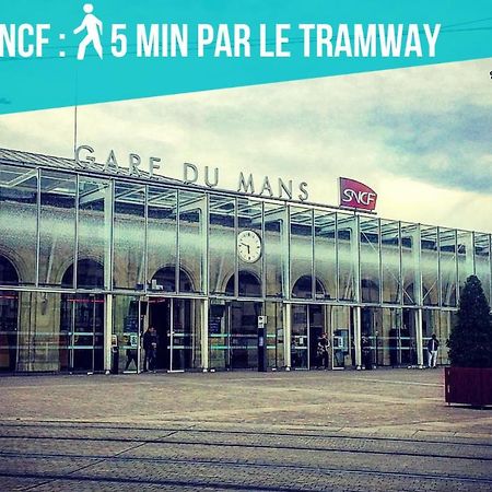 Tramway 12 Rdc Jaures Cosy Proche Gare Apartment Le Mans Exterior photo
